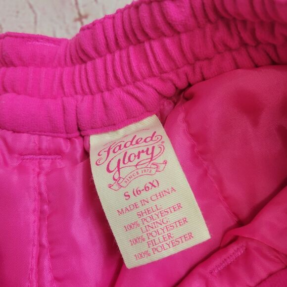Faded Glory thermal snow pants S6/6x - Picture 5 of 6